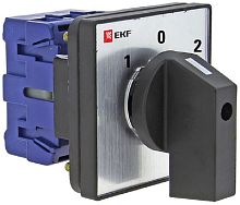 Переключатель кулачковый EKF PROxima ПК-1-24 4п 25А "1-0-2" картинка